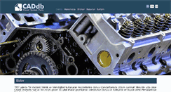 Desktop Screenshot of caddb.com.tr