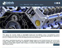 Tablet Screenshot of caddb.com.tr